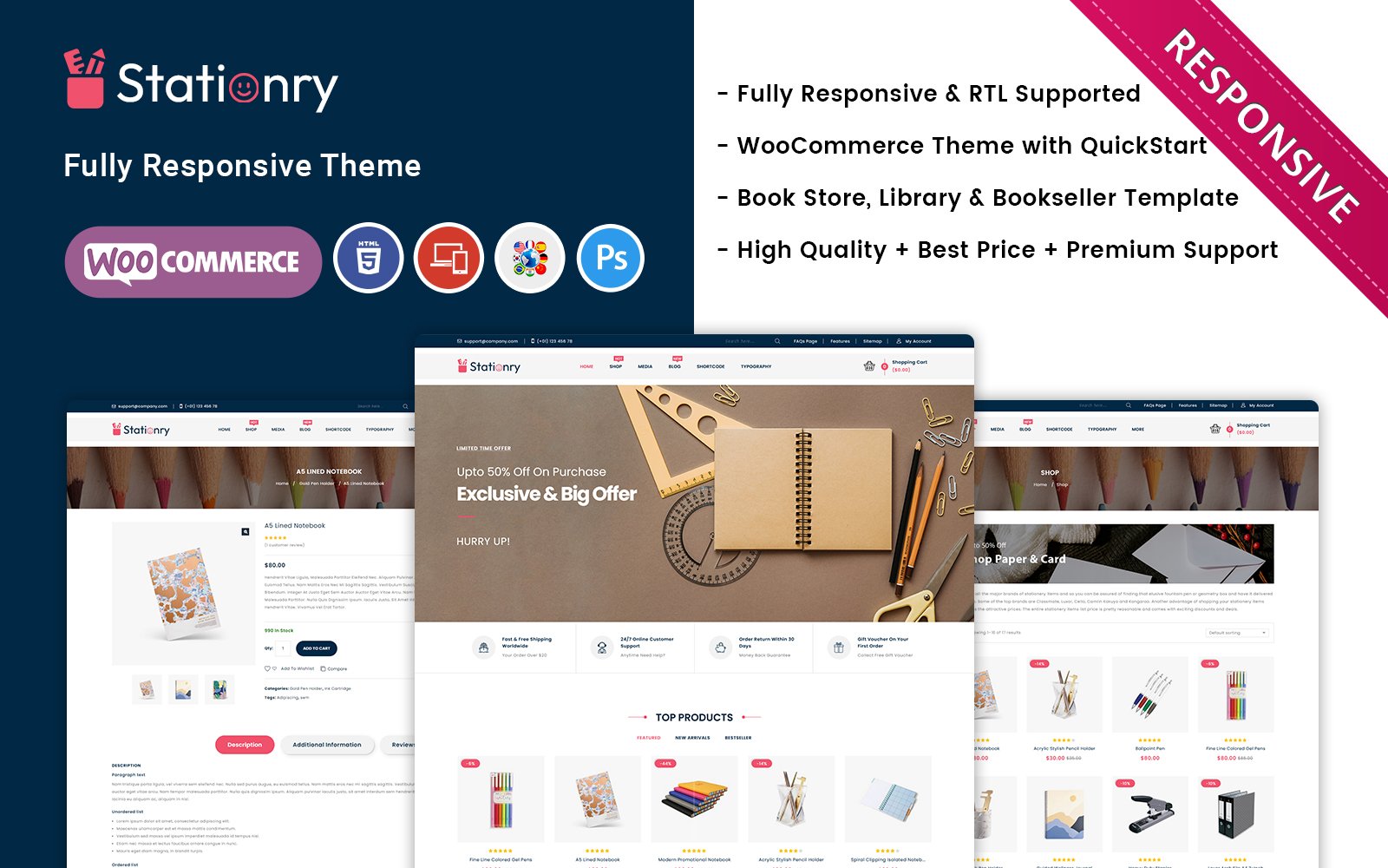 Thèmes WooCommerce