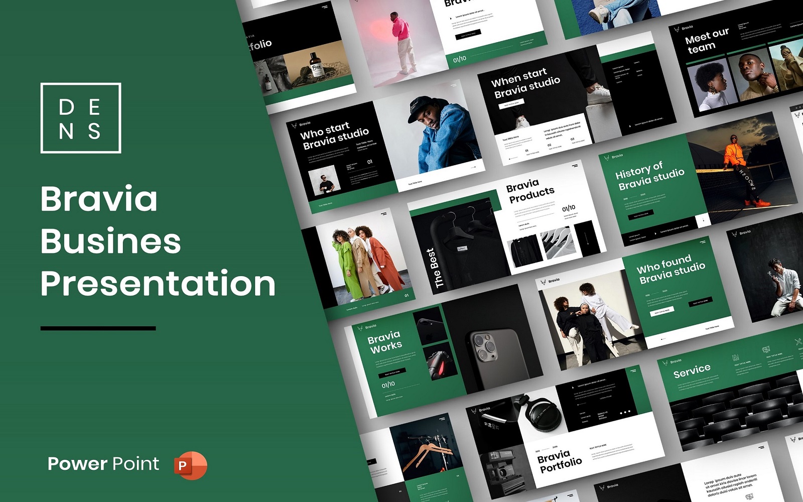 Bravia – Business PowerPoint Template