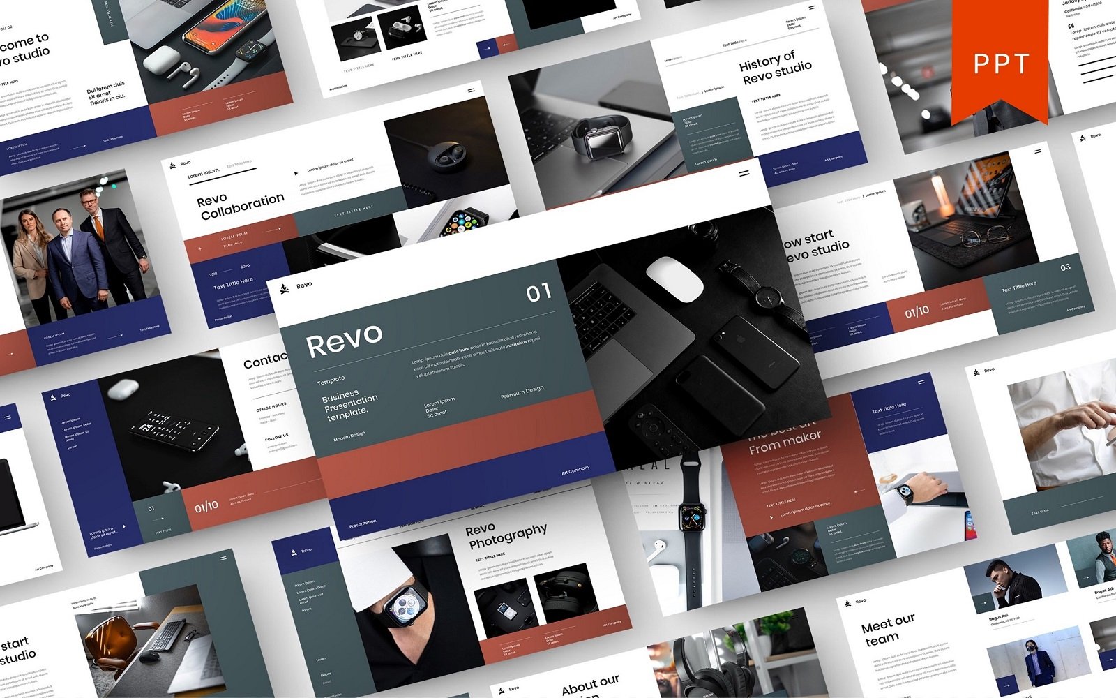 Revo – Business PowerPoint Template