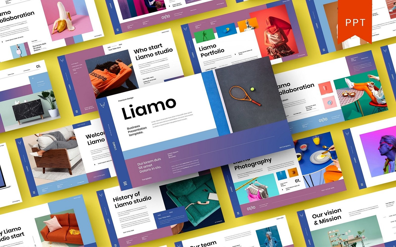 Liamo – Business Keynote Template