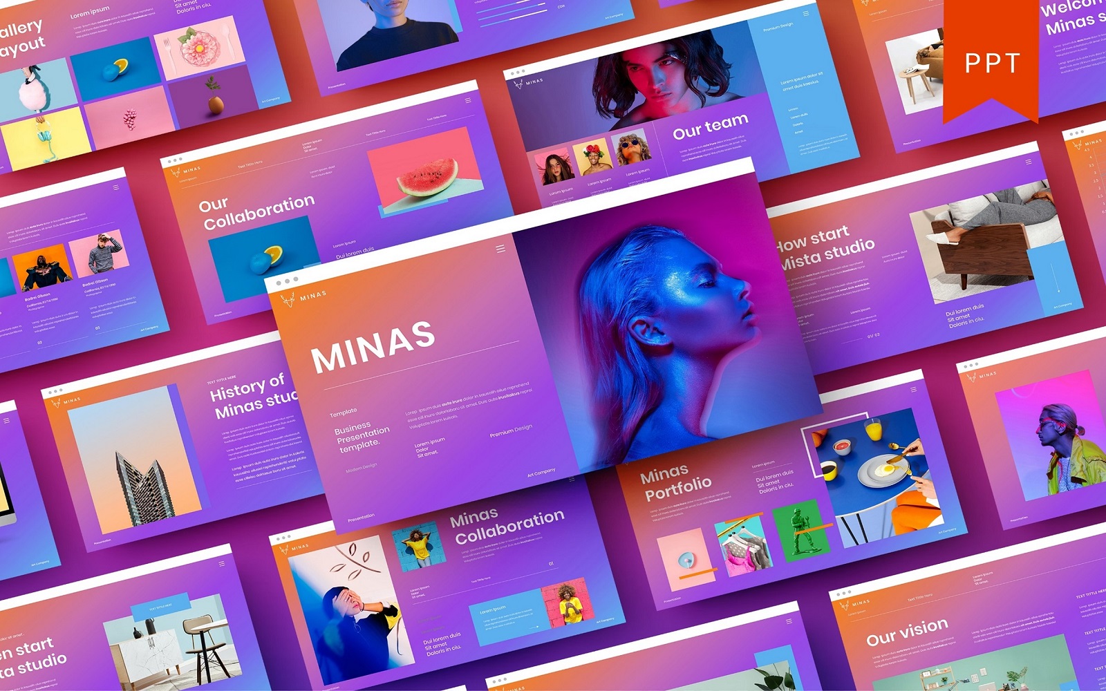 Minas – Business PowerPoint Template