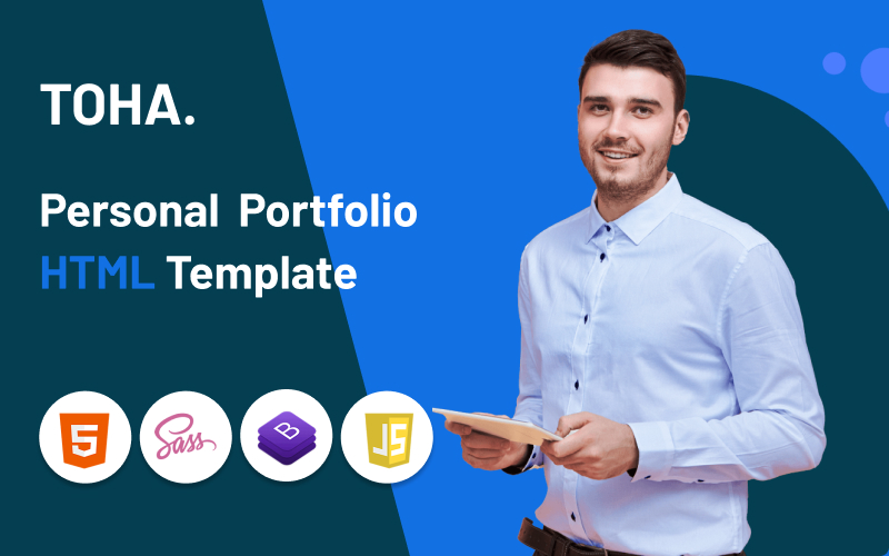 Toha - Personal Portfolio HTML5 Template