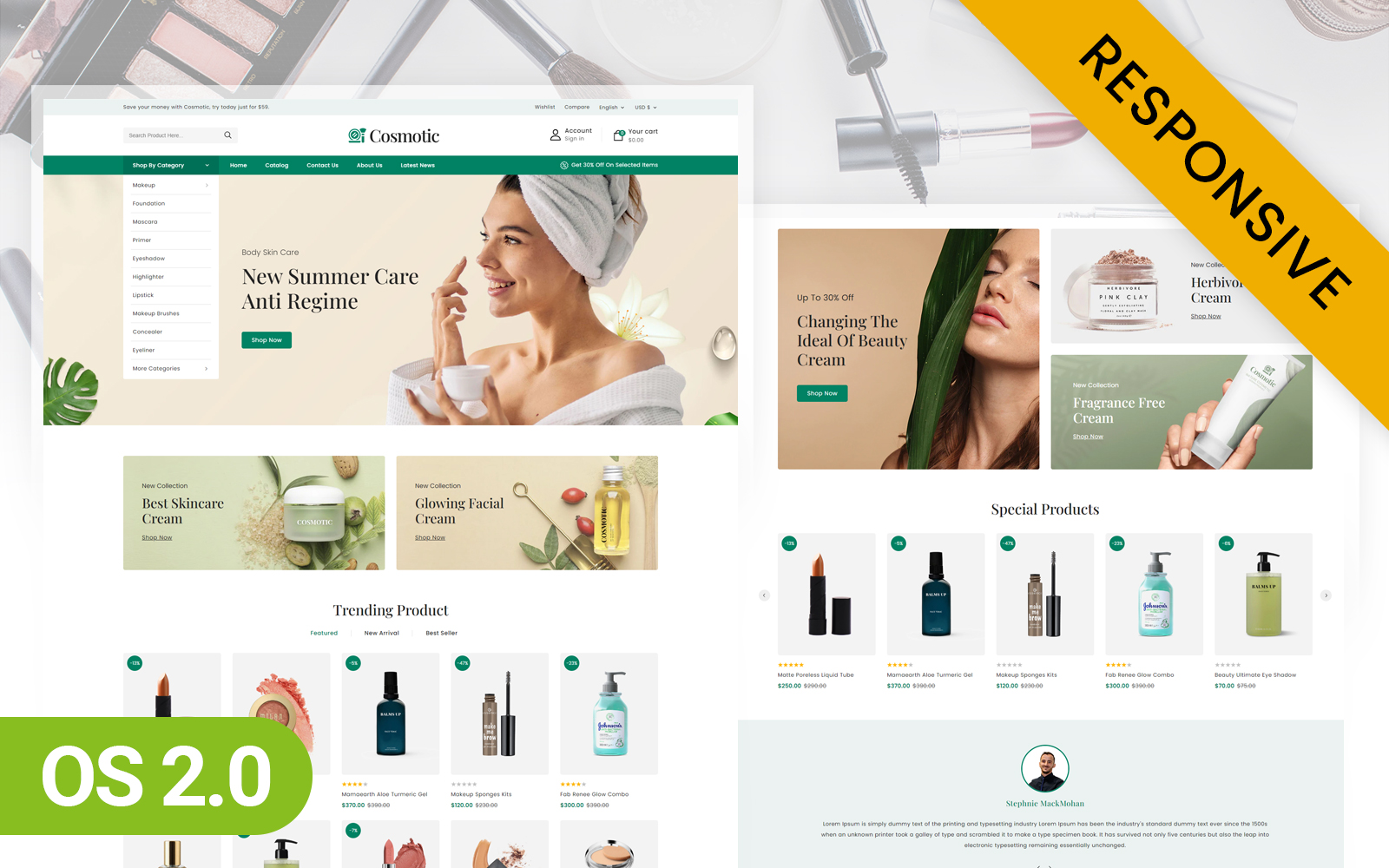 Cosmotic - Beauty Store Shopify 2.0 Responsive Theme