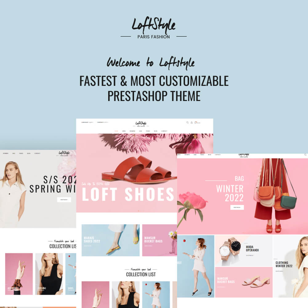 TM Loftstyle - Clothing Fashion Prestashop Theme