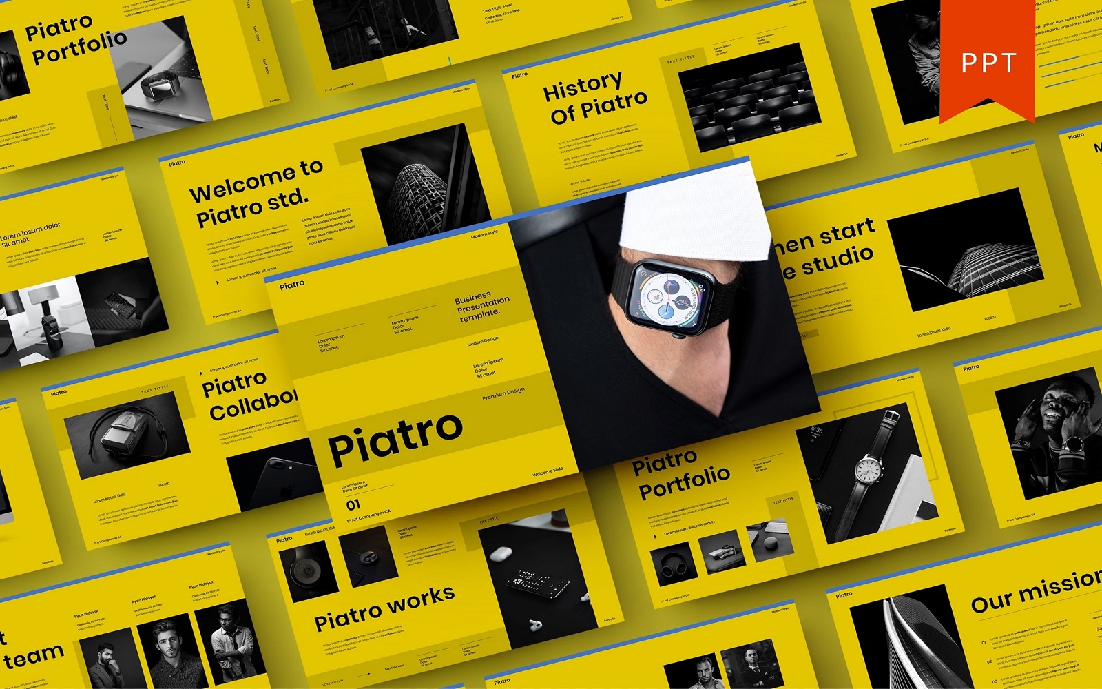 Piatro – Business PowerPoint Template