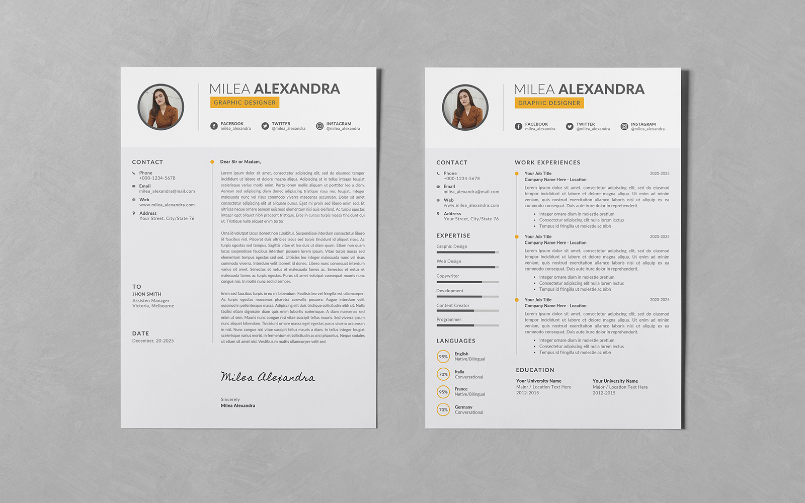 Resume Templates