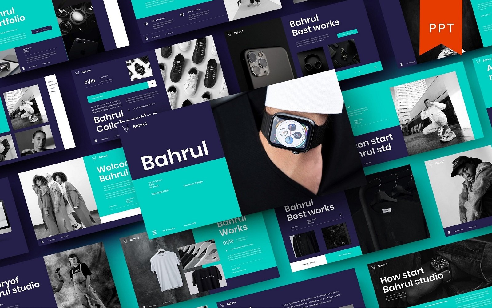 Bahrul – Business PowerPoint Template