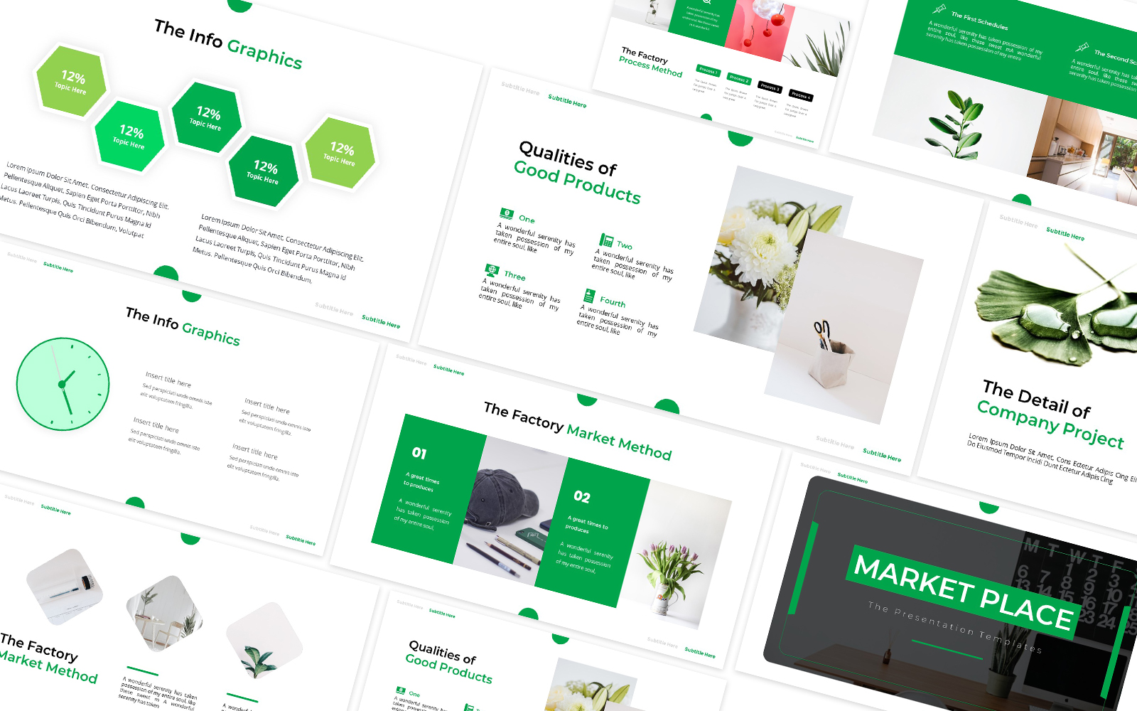 Market Place Powerpoint Template