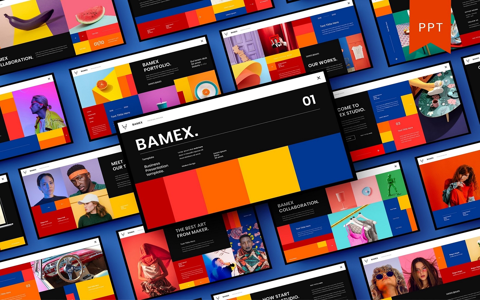 Bamex – Business PowerPoint Template