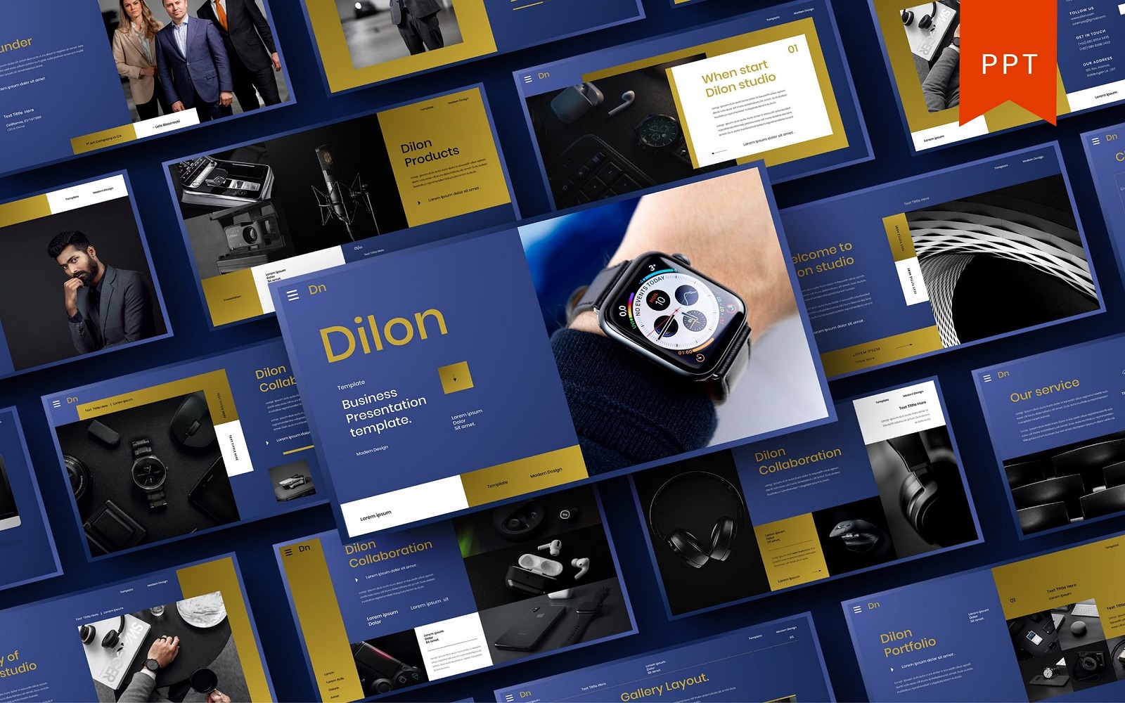 Dilon – Business PowerPoint Template