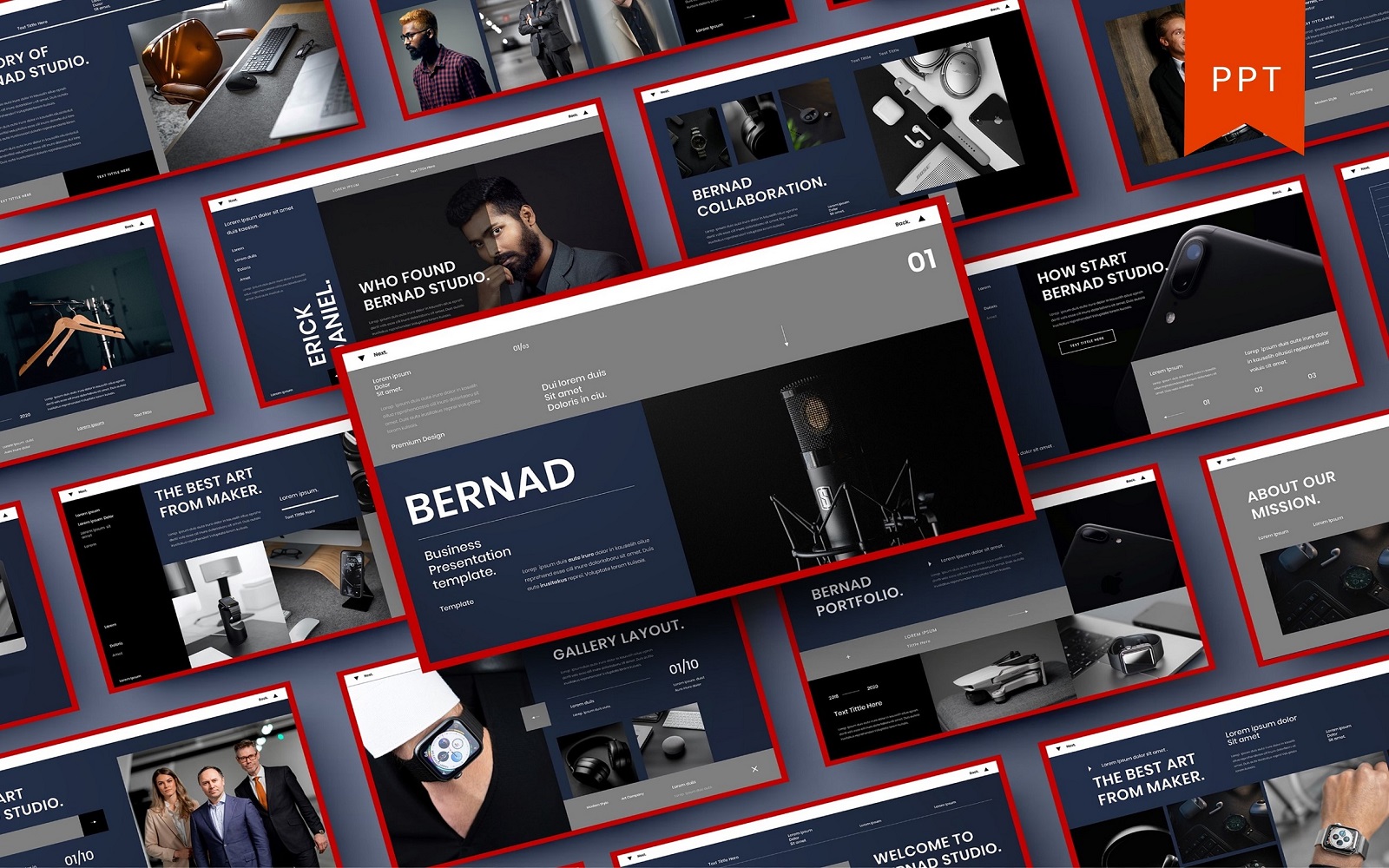 Bernad – Business PowerPoint Template
