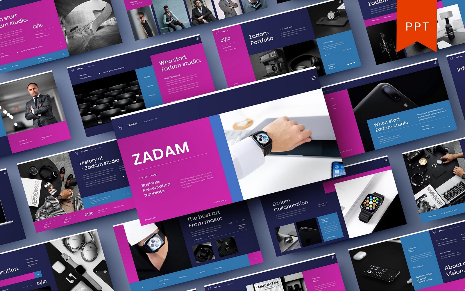 Zadam – Business PowerPoint Template
