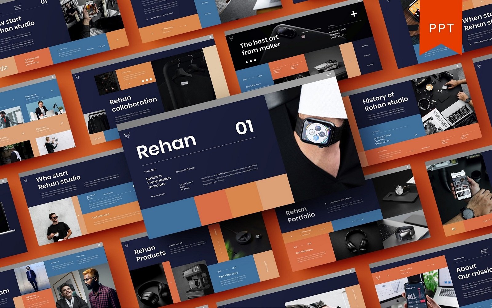 Rehan – Business PowerPoint Template