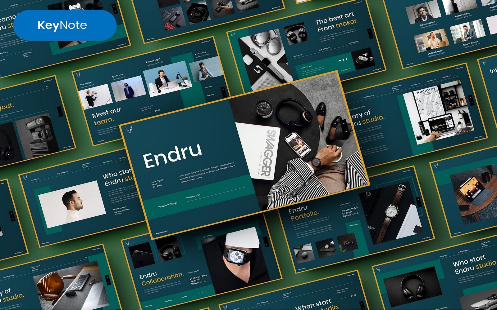 Endru – Business Keynote Template