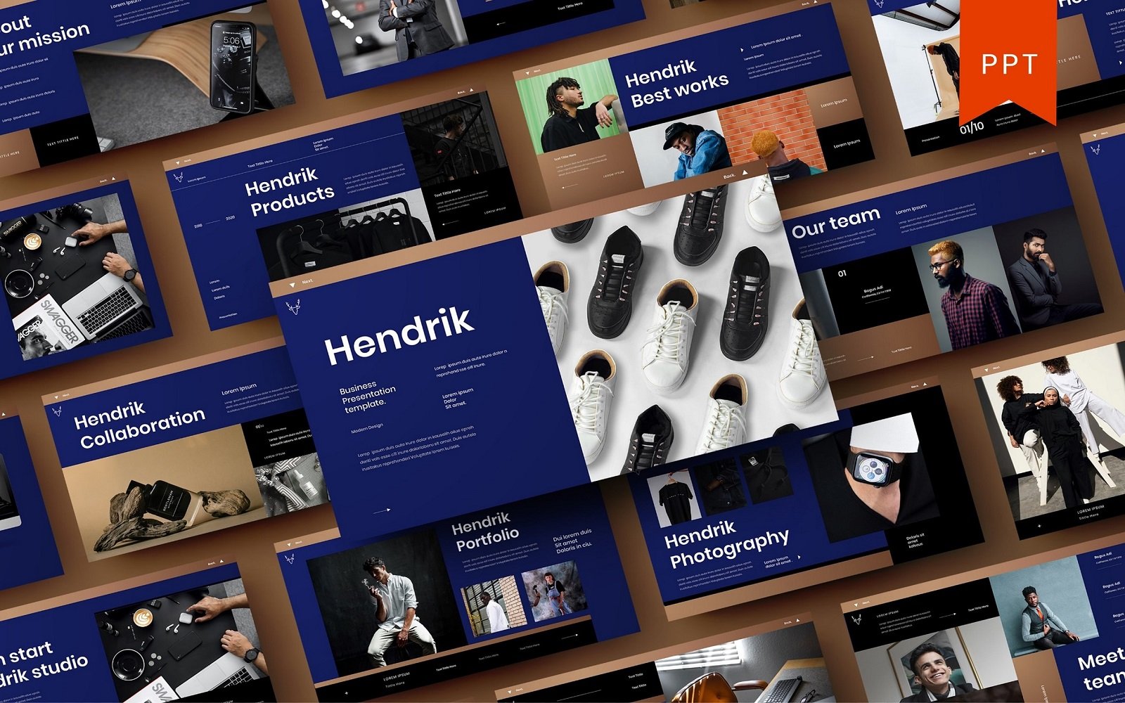 Hendrik – Business PowerPoint Template