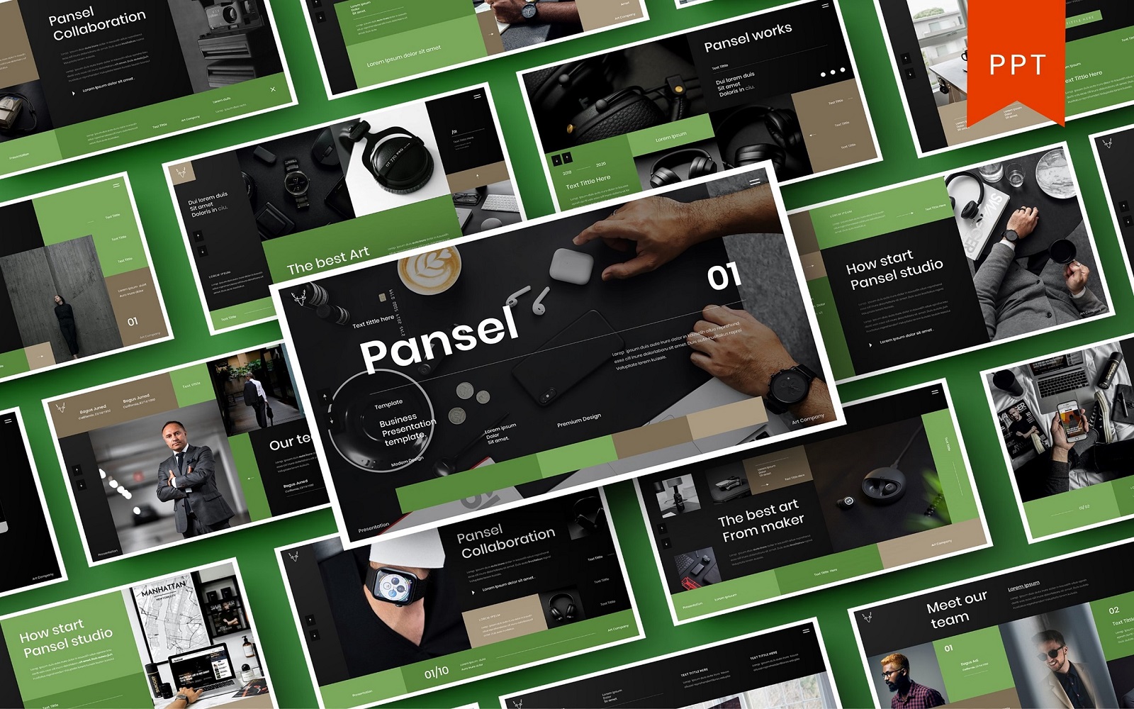 Pansel – Business PowerPoint Template