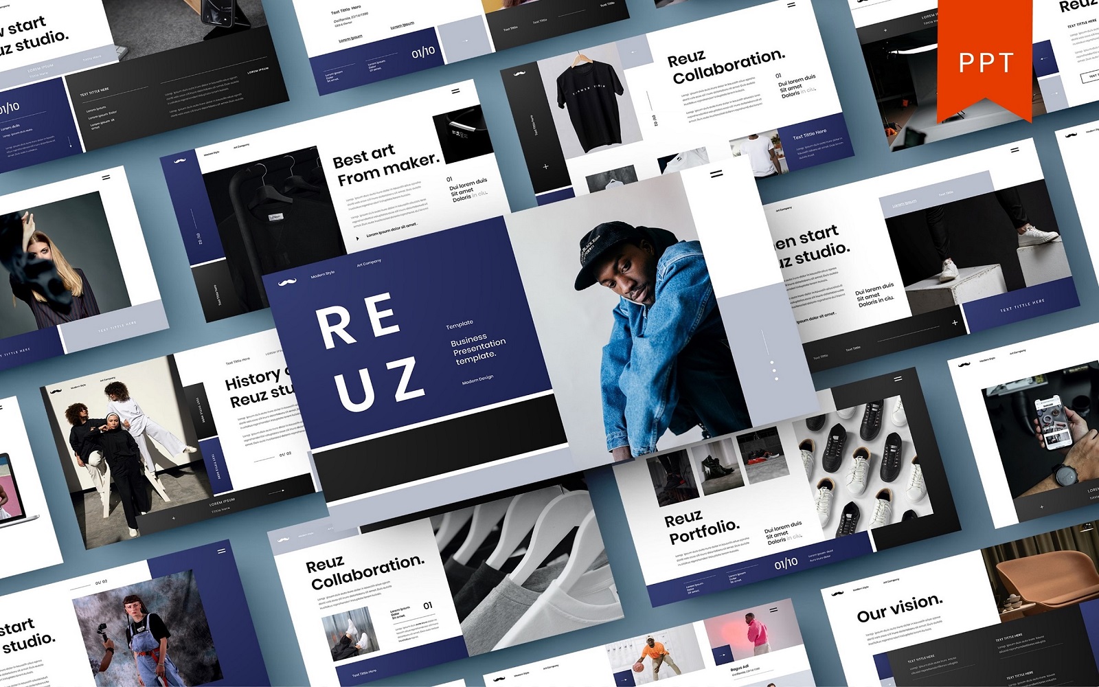 Reuz – Business PowerPoint Template