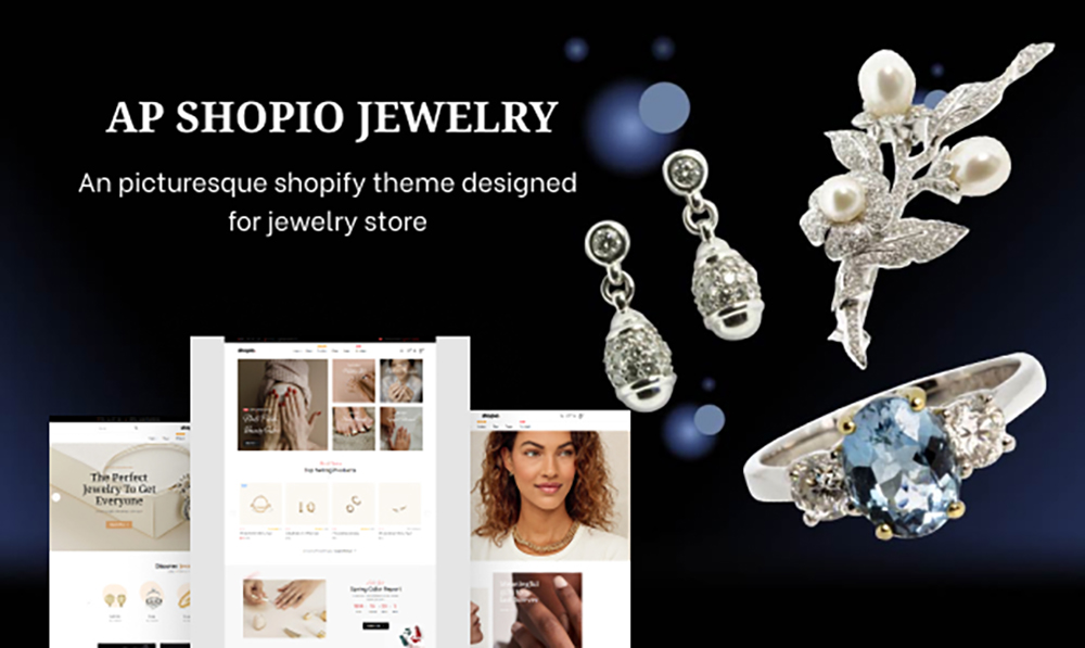 Shopio Jewelry - Luxury Jewelry Store Shoppify theme