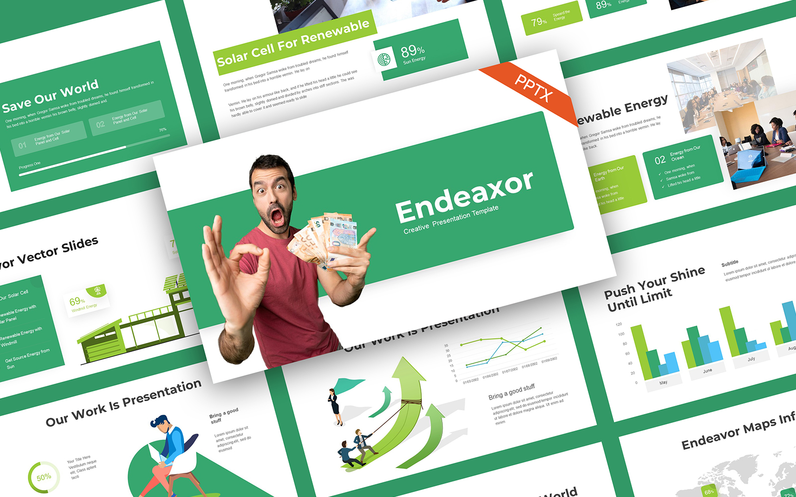 Endeaxor Multipurpose Business PowerPoint Template