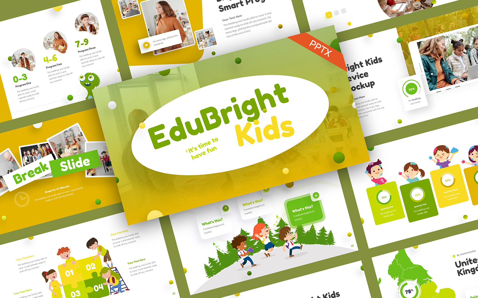 EduBright Education PowerPoint Template
