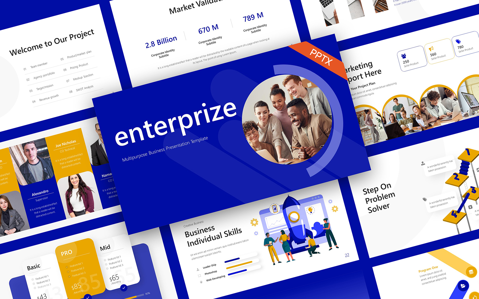 Enterprize Multipurpose Business PowerPoint Template