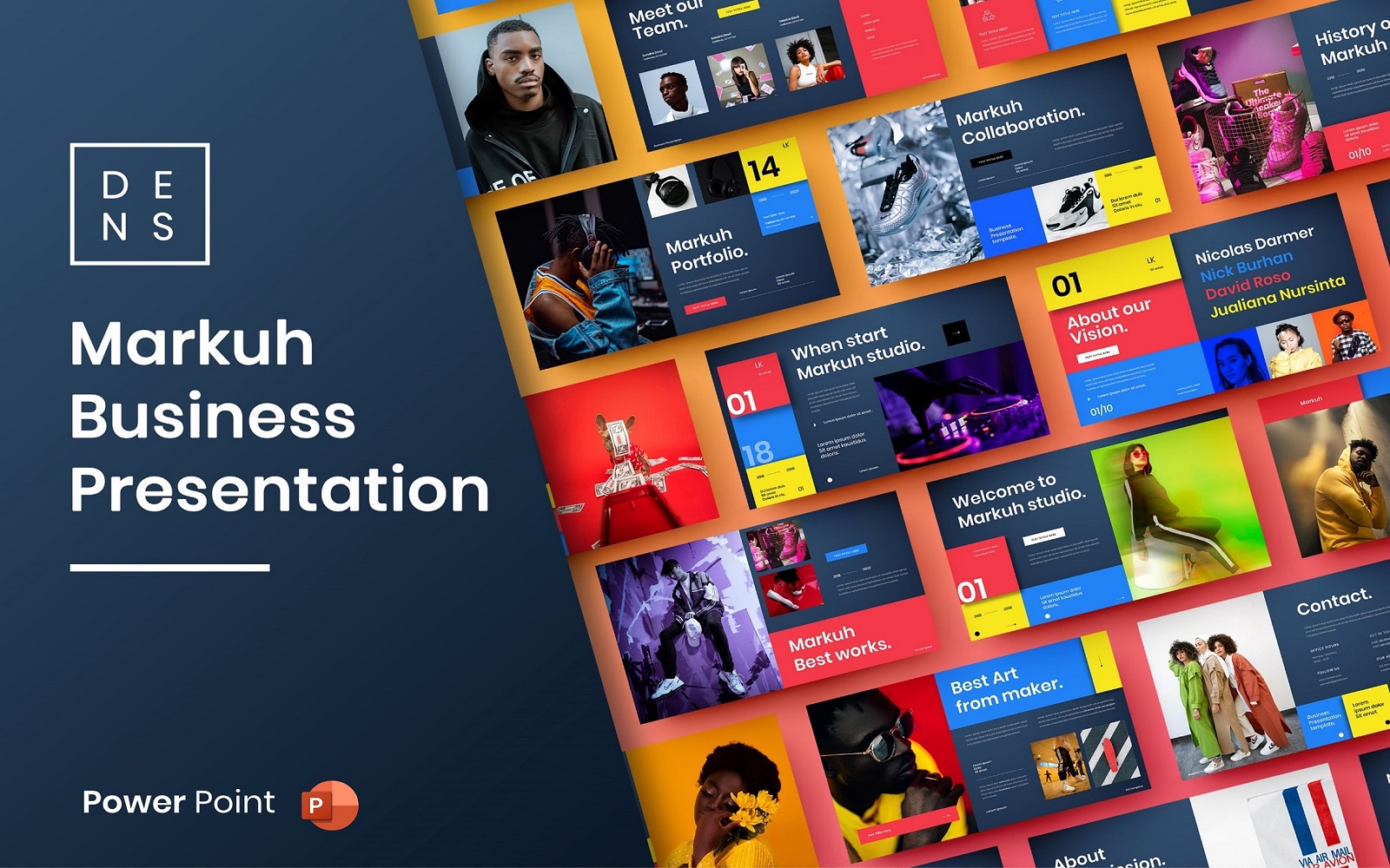Markuh – Busines PowerPoint Template