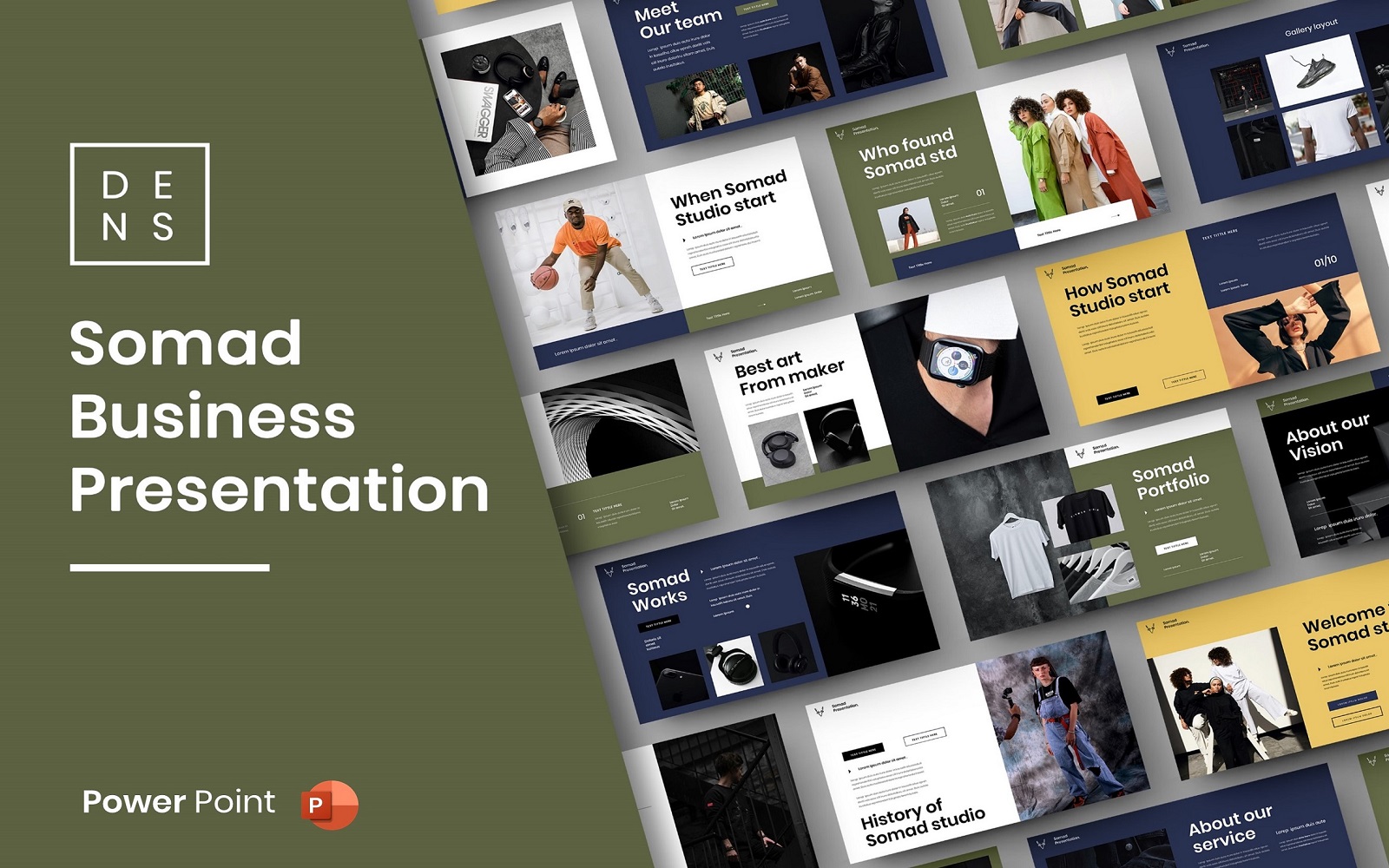 Somad – Business PowerPoint Template