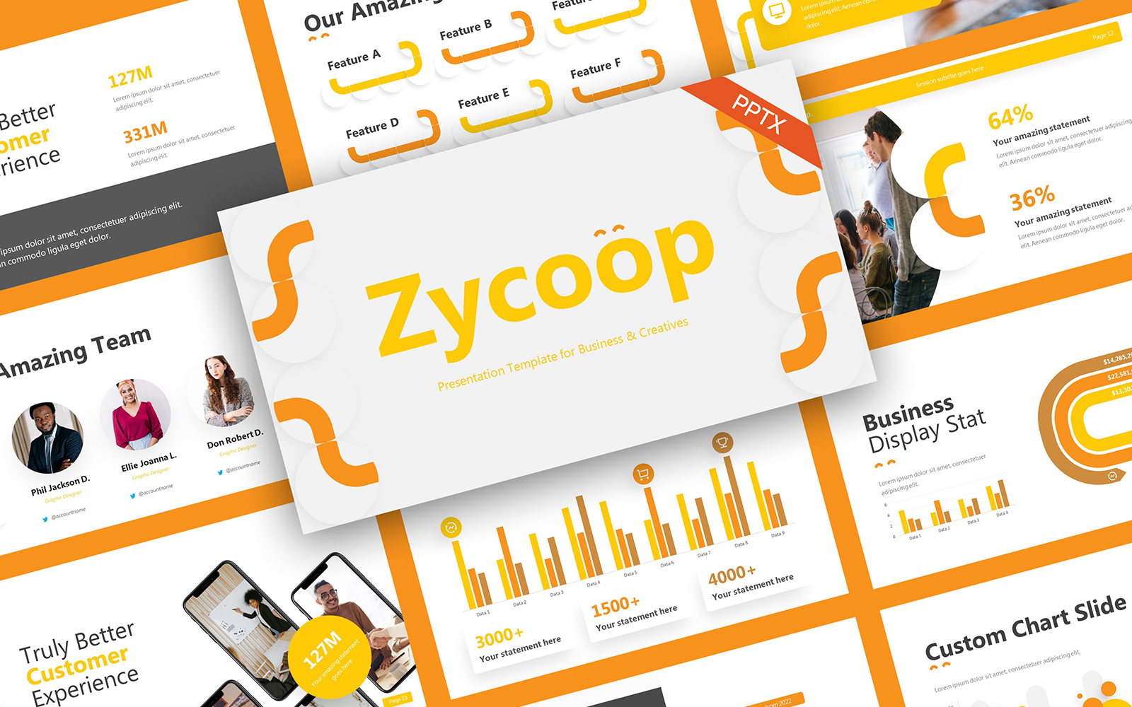 Zycoop Creative Business PowerPoint Template