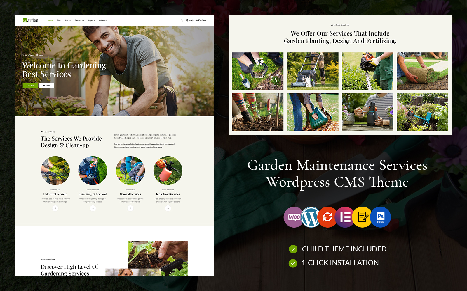 Garden - Landscape Gardening WordPress Theme