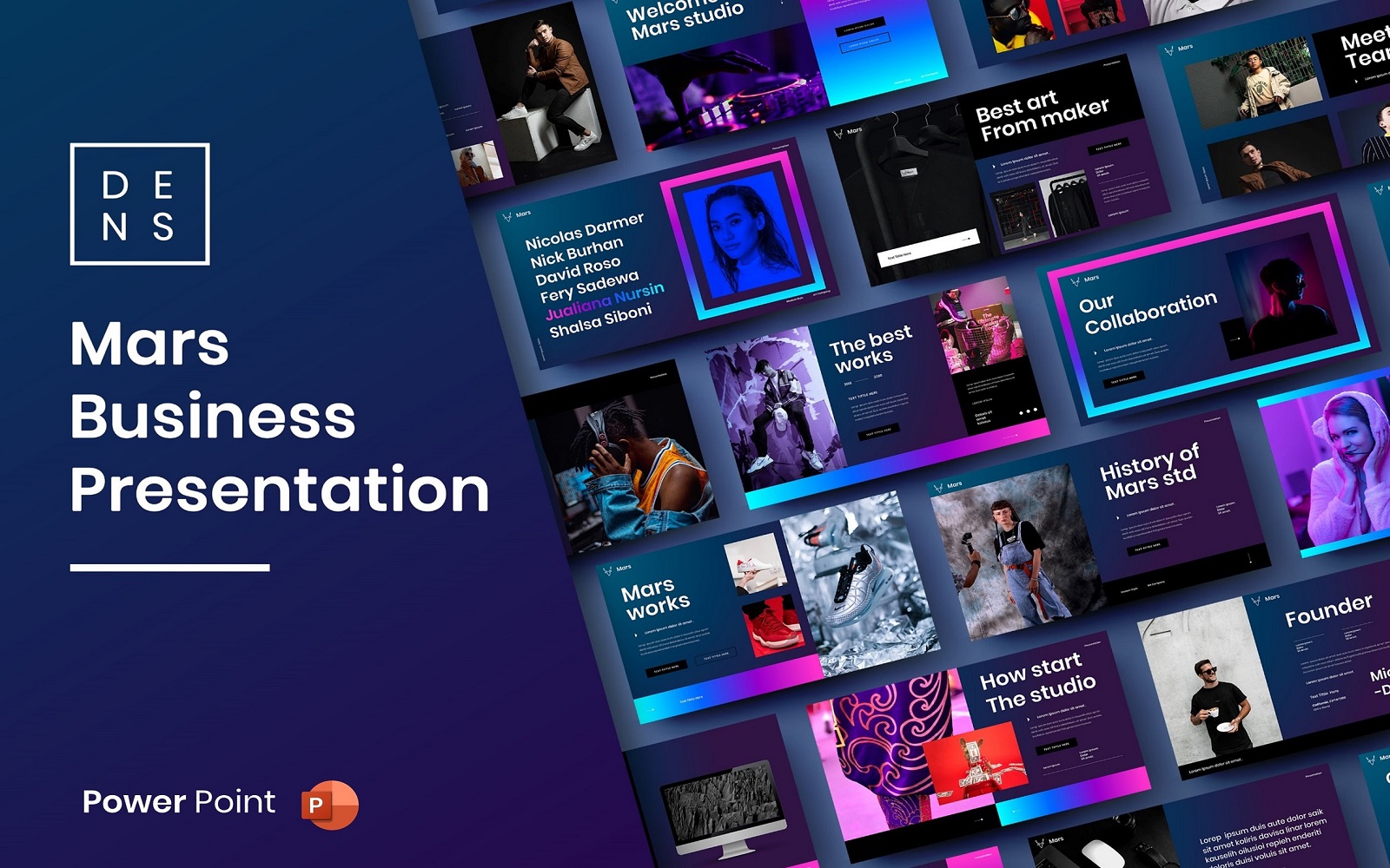 Mars – Business PowerPoint Template