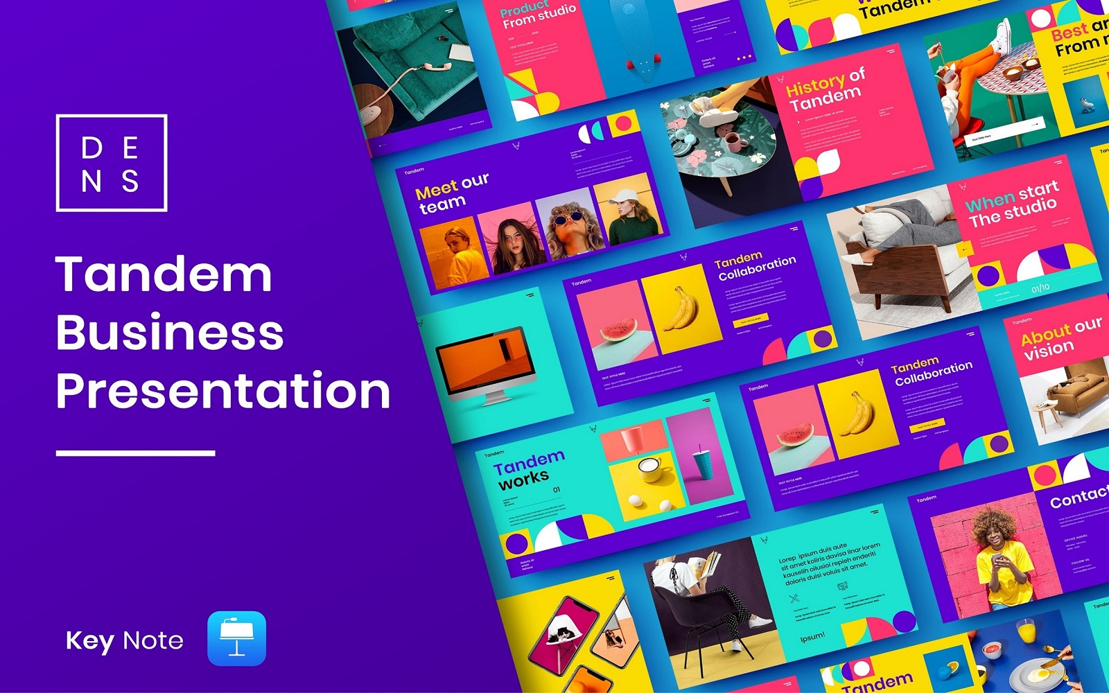 Tandem – Business PowerPoint Template