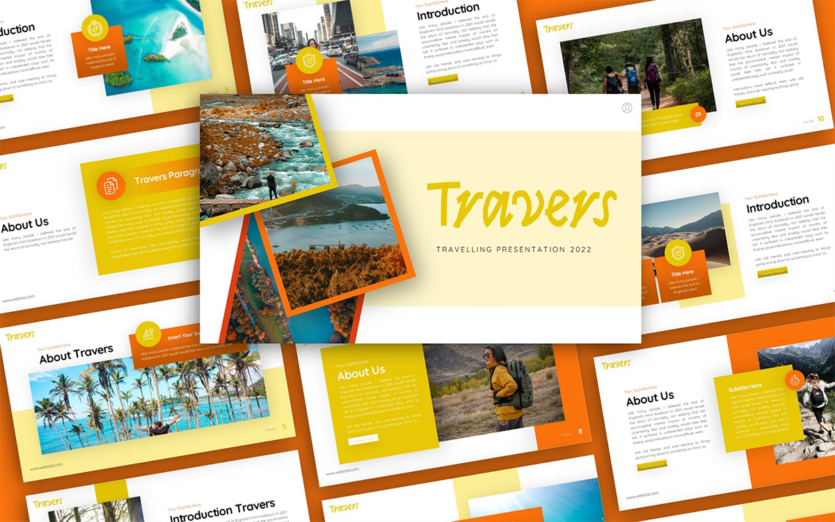 Travers Travelling Multipurpose PowerPoint Presentation Template
