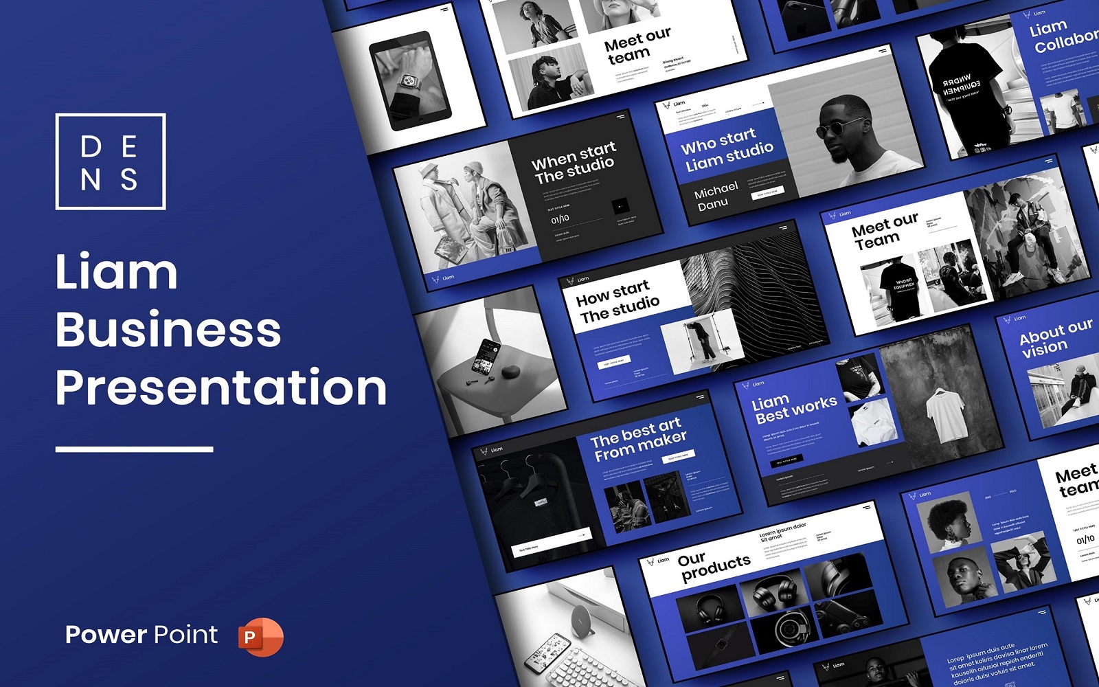 Liam – Business PowerPoint Template