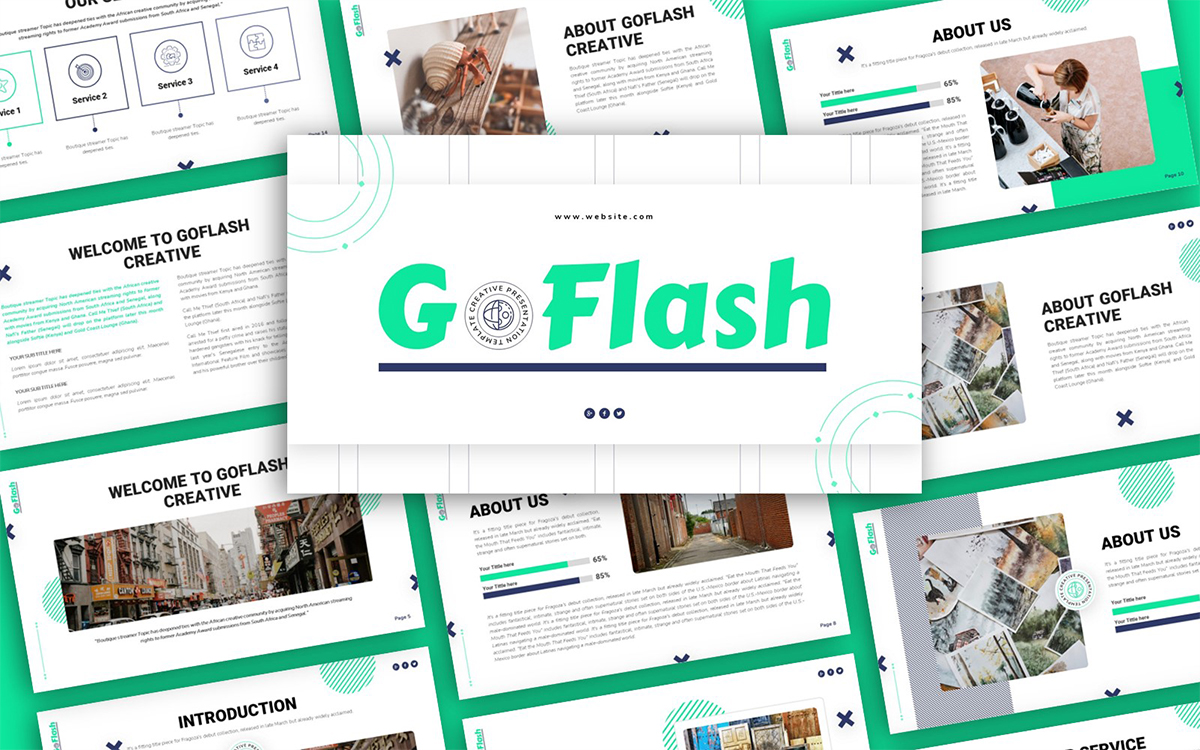 Goflash Creative Multipurpose PowerPoint Presentation Template