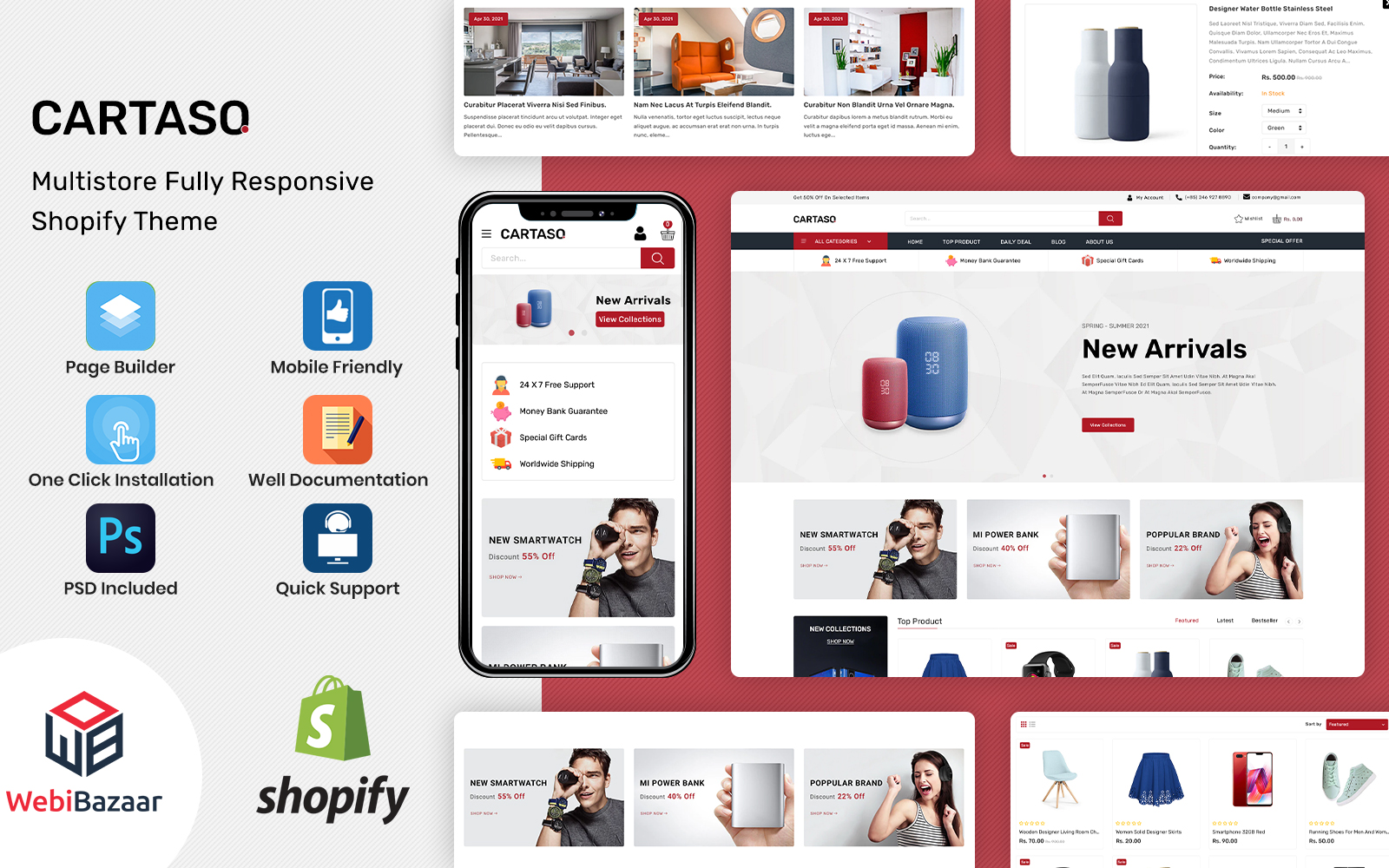Cartaso - Electronics Multipurpose Shopify Template