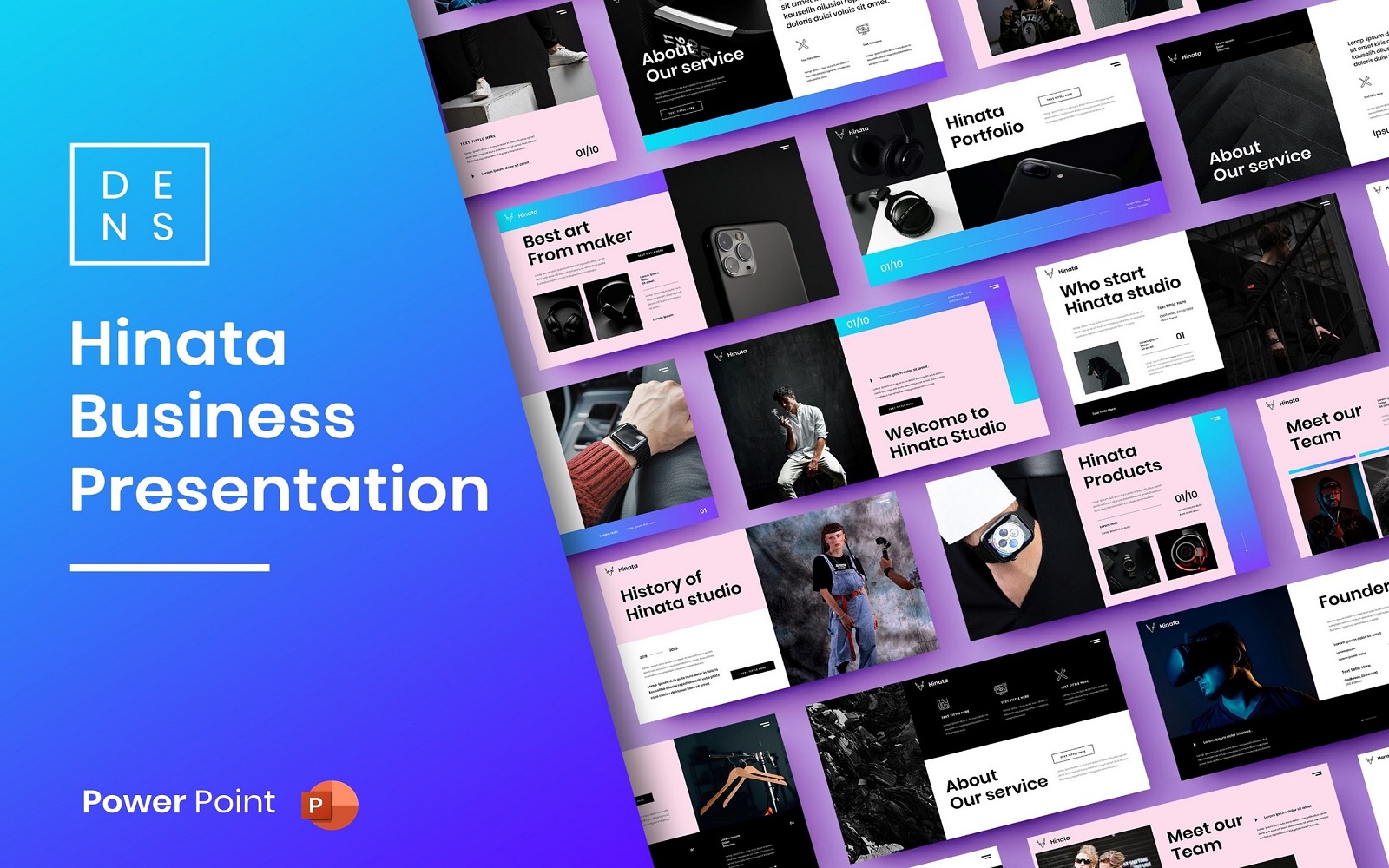 Hinata – Business PowerPoint Template