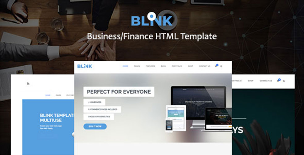 Blink - Business/Finance HTML Template