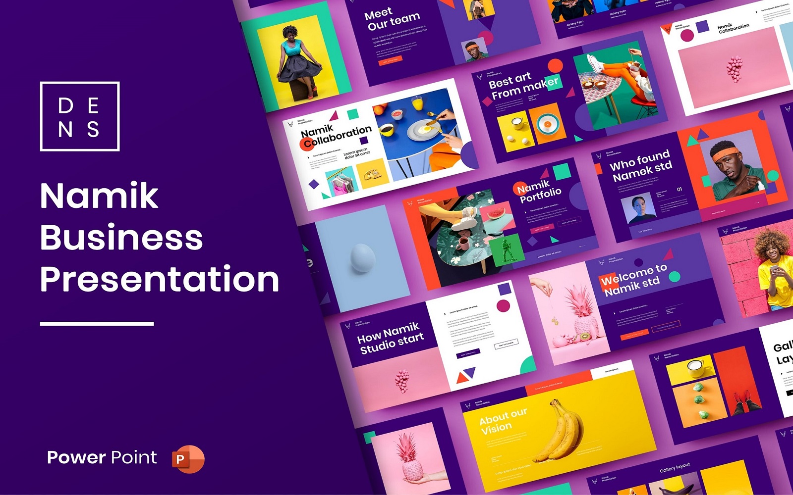 Namik – Business PowerPoint Template