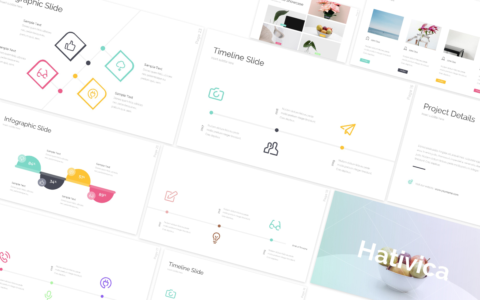 Hativica Simple Powerpoint Template