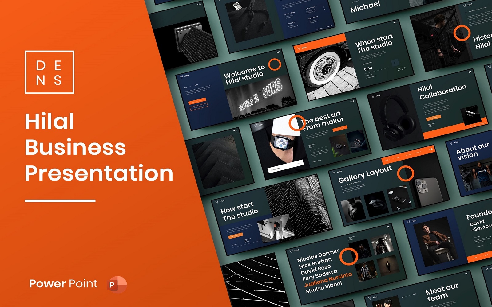 Hilal – Business PowerPoint Template