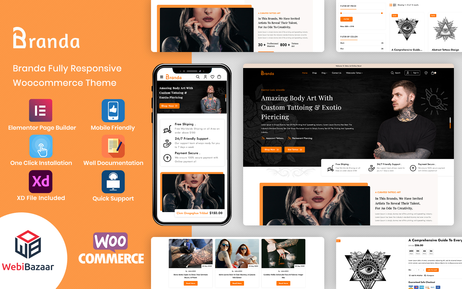 Thèmes WooCommerce