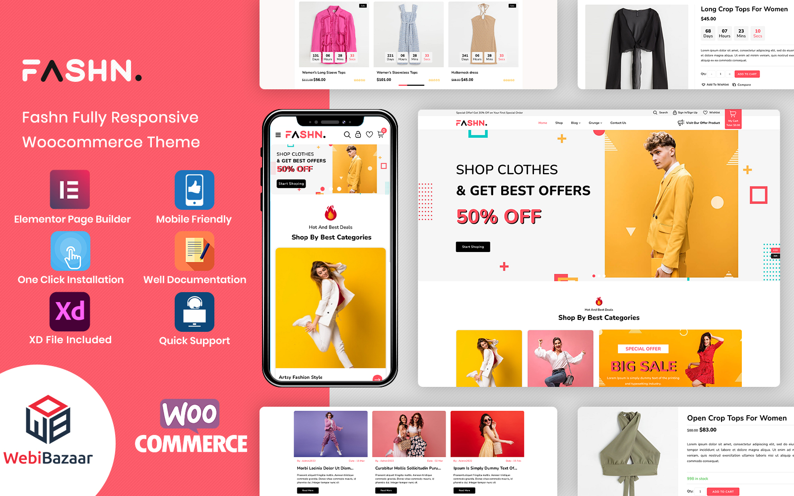 Thèmes WooCommerce