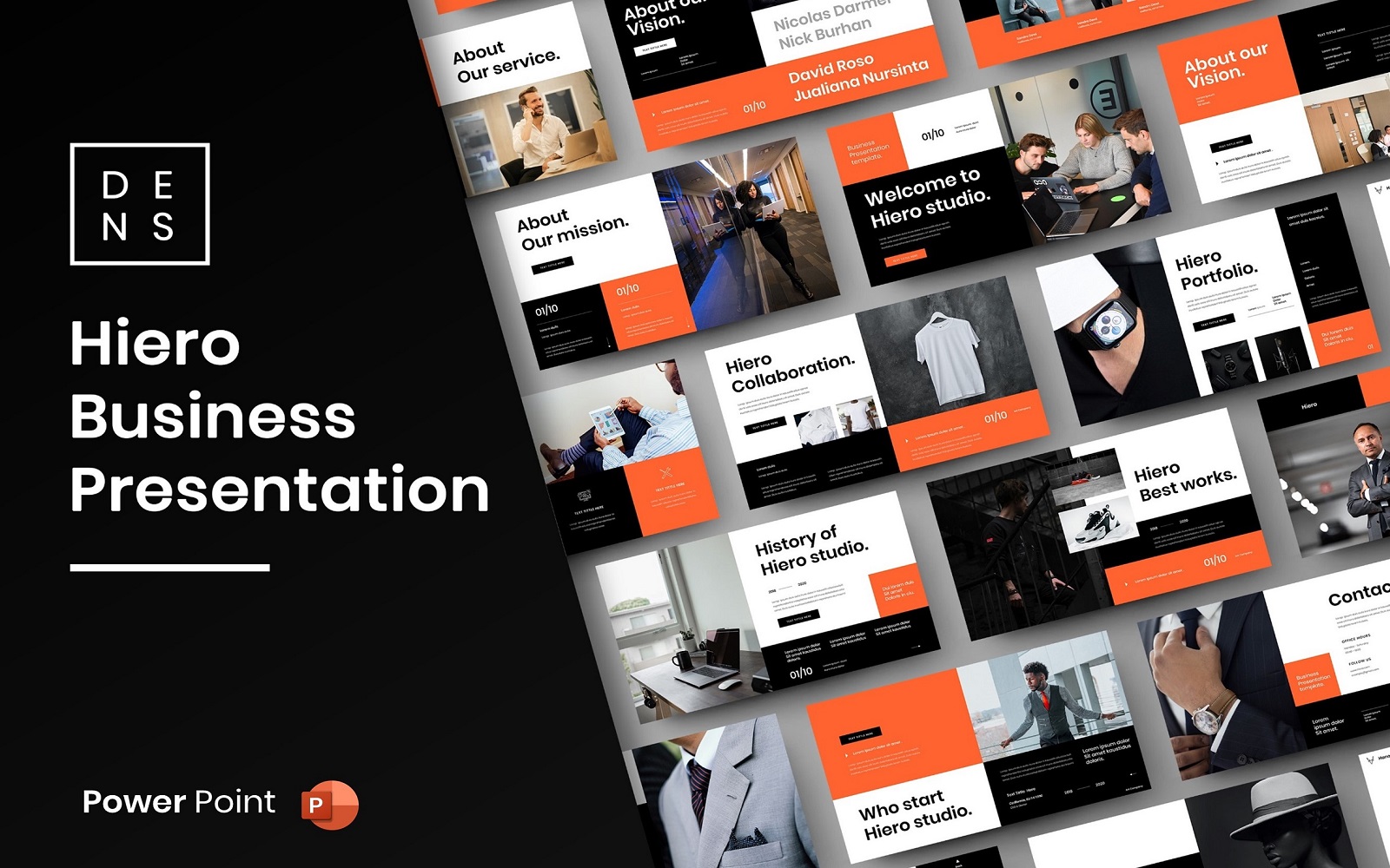 Hiero – Business PowerPoint Template