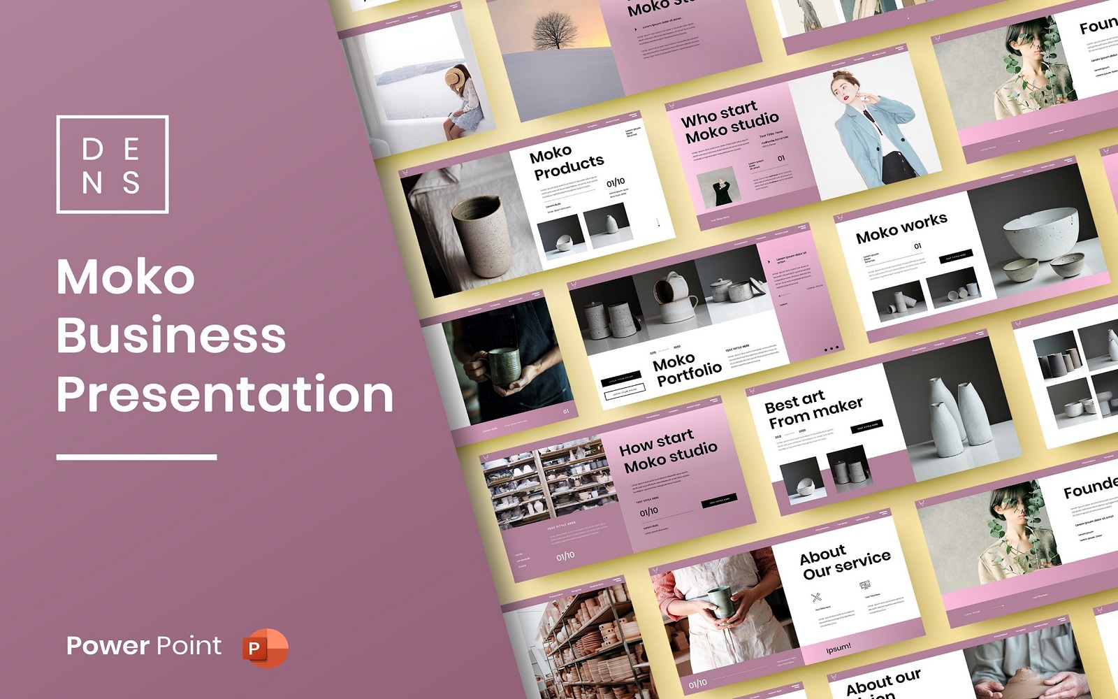 Moko – Business PowerPoint Template