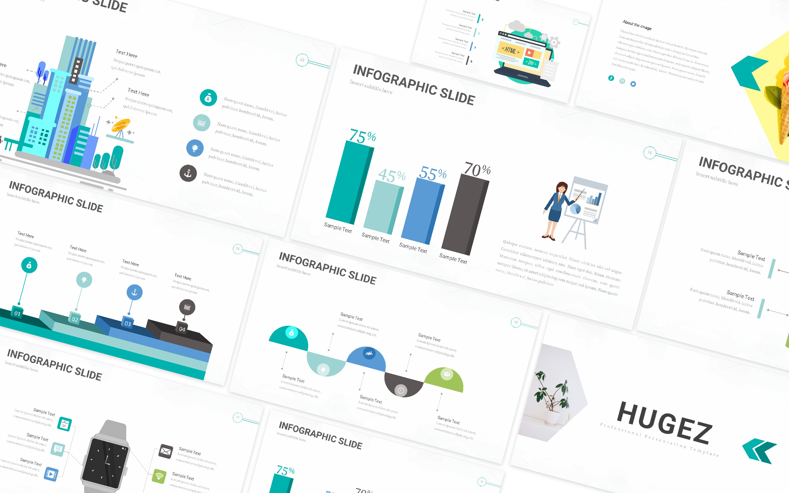 Huges Profesional Powerpoint Template