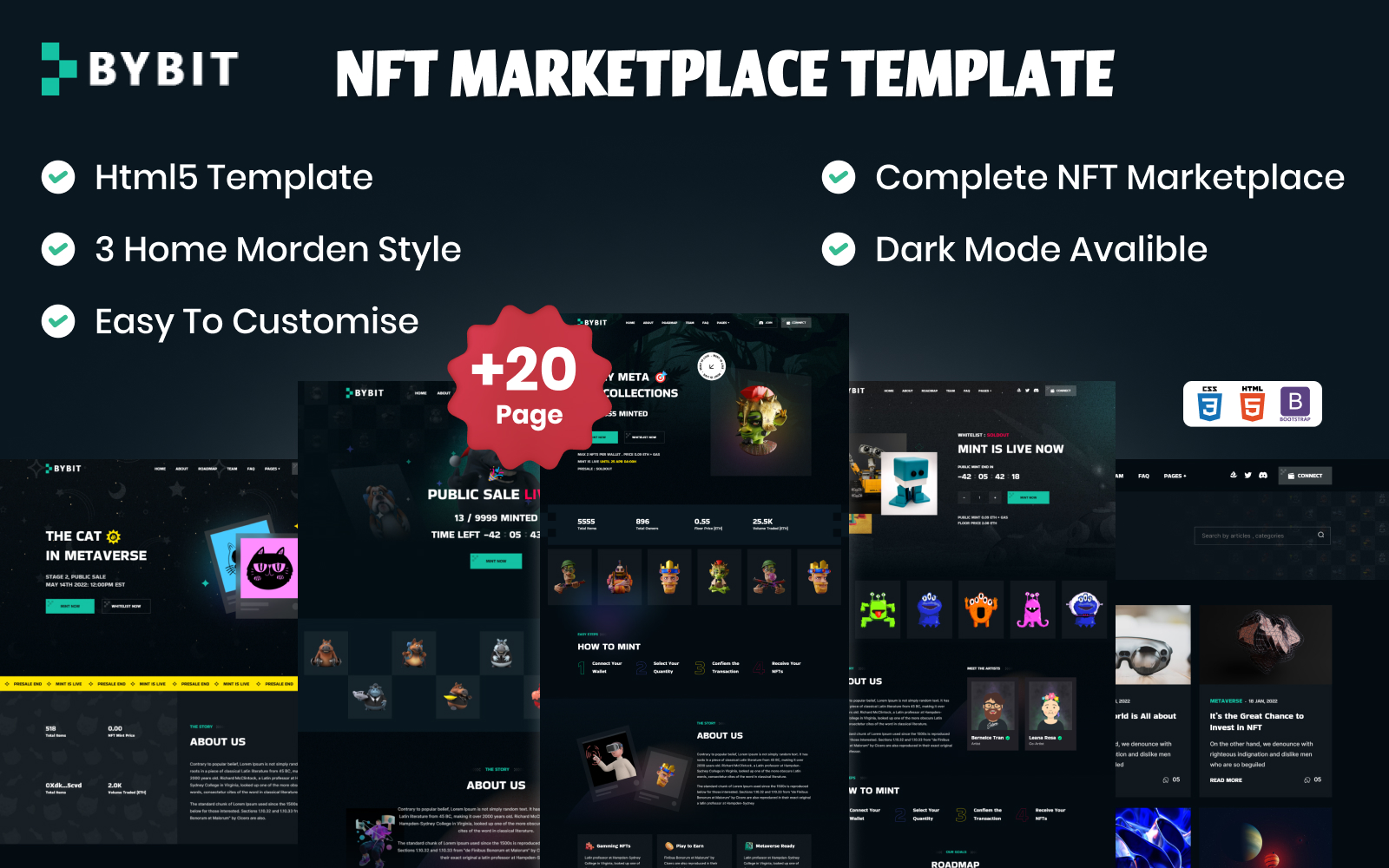 Nft Minting Website Template