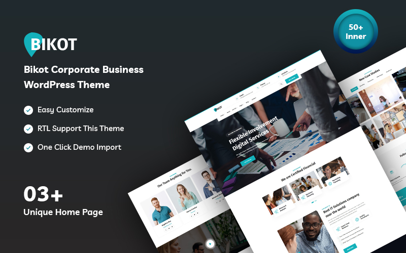 Bikot - Corporate Business WordPress Theme