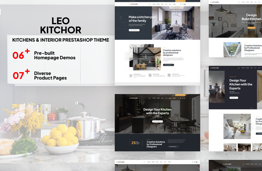 Leo Kitchor - Kitchens & Interior Prestashop Theme