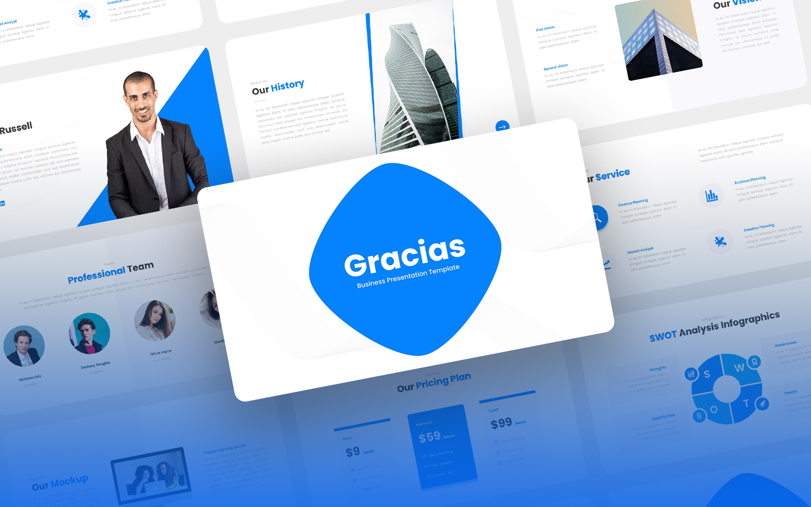 Gracias - Business Consulting Keynote Template