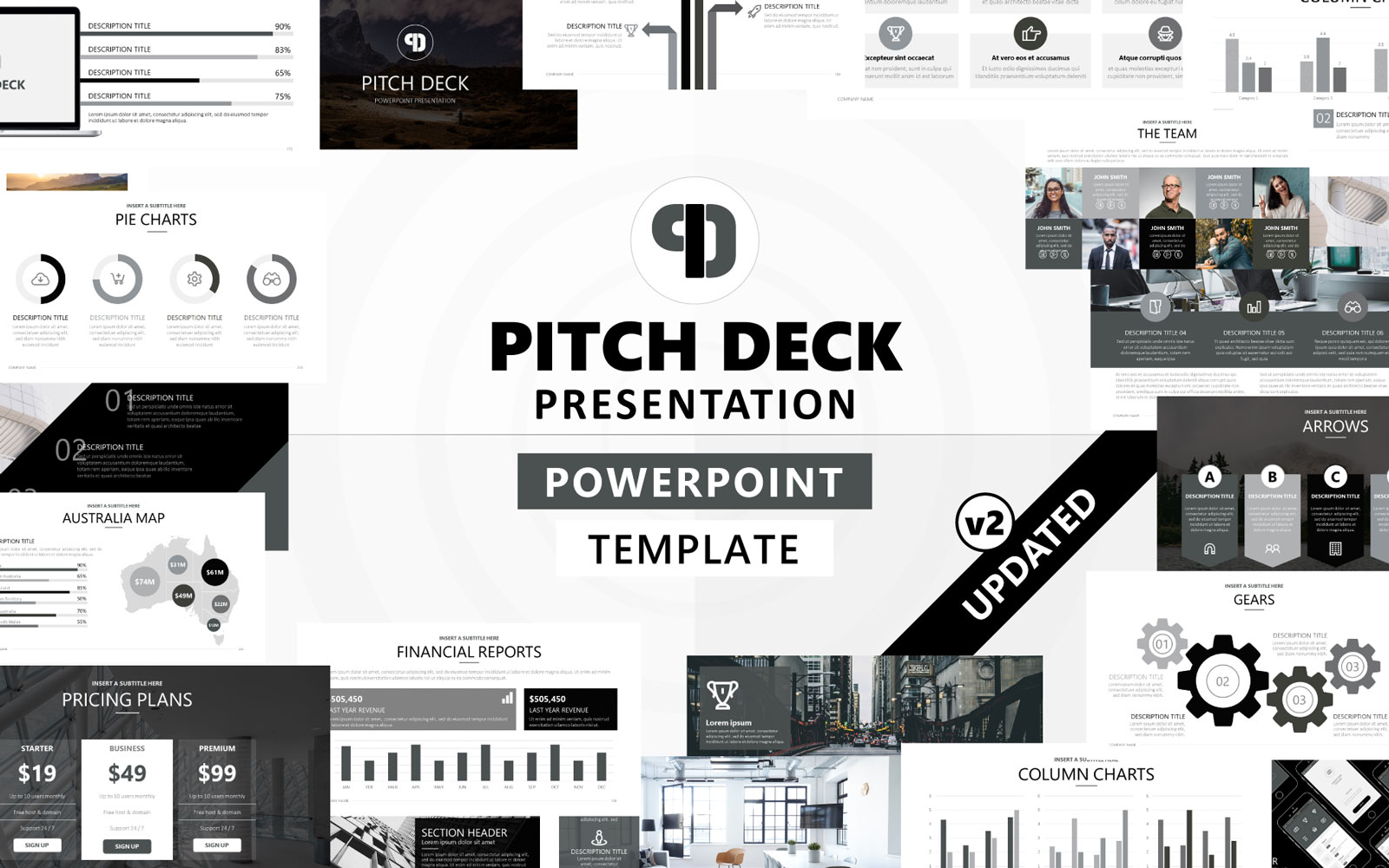 Pitch Deck - Powerpoint Presentation